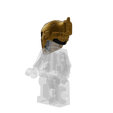 60768-pic-2.png Minifigure, Headgear Helmet SW Zorii Bliss Pattern