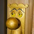 IMG_4454.JPG STL-Datei Alice in wonderland Doorhandle kostenlos・Vorlage für 3D-Drucker zum herunterladen