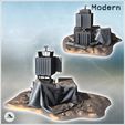 4.jpg Modern guard post with metal containers and high-mounted machine gun (1) - Cold Era Modern Warfare Conflict World War 3 RPG  Post-apo WW3 WWIII