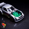 052_Engine_rotary13B_IDA_NON_FILTER_Mazda_RX_R052_1.jpg 1/64 Scale Rotary 13B IDA Non Filter Engine Diecast Hot Wheels Mazda RX 7 FC