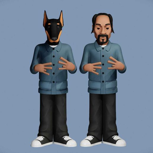 🎨 2PAC - NOTORIUS BIG - SNOOP DOGG - FUNKO GOLD ART TOY・ 3D