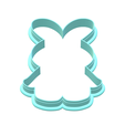 2.png Bunny Cookie Cutter | STL File