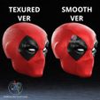 8.jpg Comic Deadpool Mask 3D Print File STL