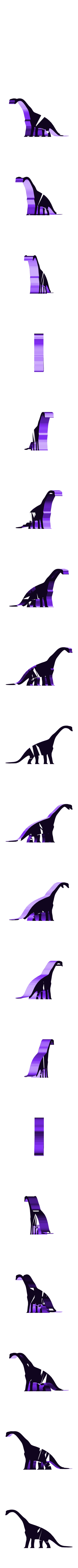 Plateosaurus.stl L'isola dei dinosauri - Plateosauro