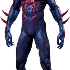 Spider-Man_2099_Black_Suit_from_MSM_render.webp Free OBJ file SPIDERMAN 2099 / ACTION FIGURE / STL・Object to download and to 3D print