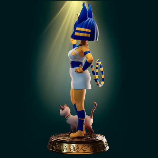 Preview8.png Ankha Animal Crossing 3D-Druck Modell