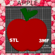 apple2.png Apple wall art / Apple Magnet / Apple decor / apple charm / apple decor/ cake decoration / craft item