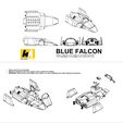 BlueFalconGuide.jpg Blue Falcon Non Scale Model Kit