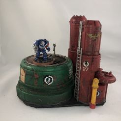 DIY - Air Handler - Sour Cream Container - WH40k