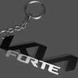 Kia-Forte-Logo-v1.png Kia Forte Keychain / Keychain