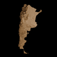 3.png Topographic Map of Argentina – 3D Terrain