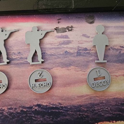 ♾️ Infinity: The game Decoy and Holo-Echo tokens・Free STL File for 3D ...