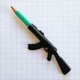 3.jpg Pencil/Pen Cap Weapon - Je Suis Charlie