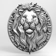 Lion bas-relief 3 CNC .1.jpg Lion bas-relief 3 CNC