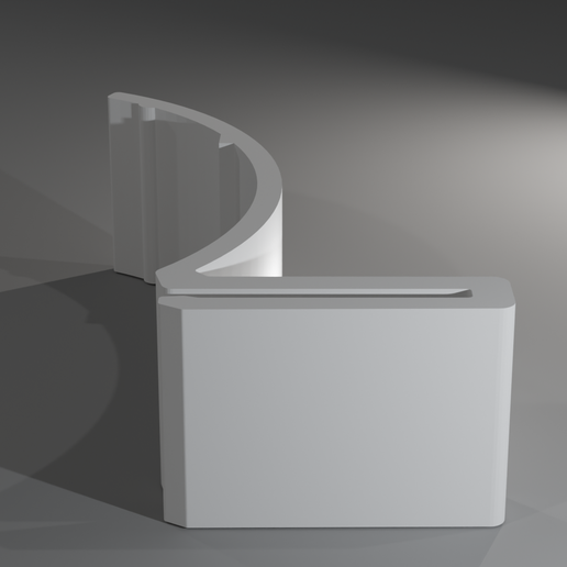 Hyönteispuitteen kiinnike / Inspect Screen Clip 3D model