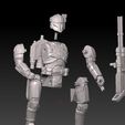 ScreenShot1262.jpg Star Wars .stl Heavy Infantry Mandalorian .3D action figure .OBJ Kenner style.