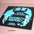 minority-report-tom-cruise-pelicula-policia-accion-cartel-rotulo.jpg Minority Report, Tom Cruise, actor, protagonist, movie, police, action, poster, sign 3D Printing