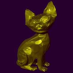 cat_sphynx_low_poly.png Sphynx Low Poly Cat