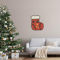 Sock-II-Wall-Decor-Color-Simulation.png Weihnachten: Socke II Pack