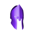 Spartan Helm.stl Capacete estilo espartano