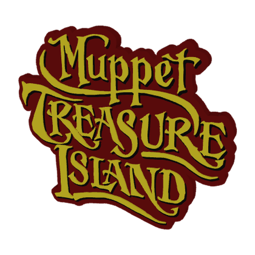 3D MULTICOLOR LOGO/SIGN - Muppet Treasure Island