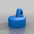 1860e63567d0bb389f52c05459eb2560.png Free STL file Cap for the Utility Survival Capsule ID30_cap - made with hole for string・3D printable model to download