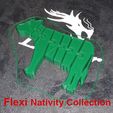vacaFlexi (2).jpg Flexi Cow - Nativity Collection - Belen