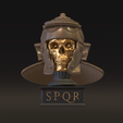 3.png Ancient Roman Helmet Skull Home Decor