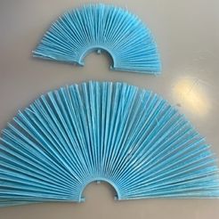 Hair-pack.jpg Файл STL Набор пряничных аксессуаров (волосы)・Модель 3D-принтера для загрузки