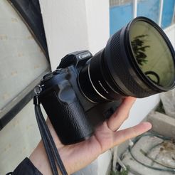 photo_2023-06-11_19-16-58.jpg STL file Canon M50/M50 MKII leather grip.・3D printable model to download