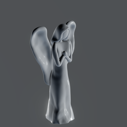 Standing Angel 3D model