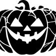 Citrouille-simple-2.jpg 10 SVG Files - Halloween Pumpkin - Silhouettes - PACK 1