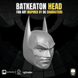 15.png Batkeaton head 3D Printable Sculpt For Action Figures