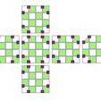 Chess_Board_V2_Magnets2.jpg Cube Chess Board - Printable 3d model - STL files - Type 2
