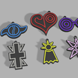 imagen_2022-09-07_004127114.png Digimon Emblemas (Keychain Optimizado para Impresión 3d) 9 models