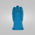 CookieCutter_DoctorWho_WeepingAngel.png Weeping Angel Cookie Cutter from Doctor Who