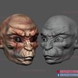 monkey_mask_3d_print_file_09.jpg Black Myth Wukong Mask Monkey King - Halloween Cosplay 3D print model
