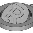 girat.png Key ring letter R