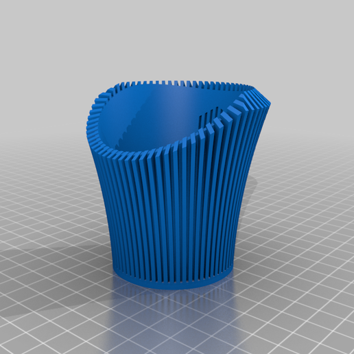 portabicchiere_plastica.png Free STL file Plastic cup holder・3D printable object to download, millimetrico