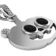 render-3.png Cute Skull Pendant