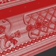 wire002.jpg Large Victorian Cornice BAROQUE GYPSUM FOR CNC FABRICATION
