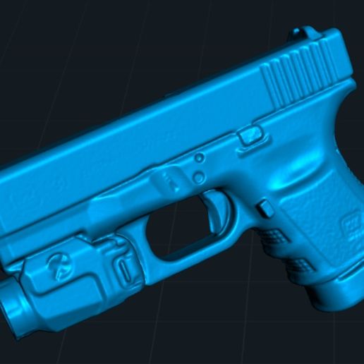 G29 / 30 Streamlight TLR7 1:1 scan - Gun Mold