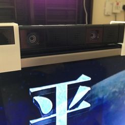 IMG_0410.jpg 3D-Datei PS4 Kamera TV-Halterung kostenlos・3D-druckbare Vorlage zum herunterladen, OTAKU