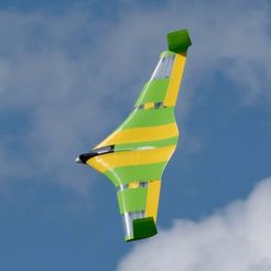 869ff9b0a8d169c912d71764a199f823_display_large.jpg Free STL file Flying Wing Buratiny・Object to download and to 3D print