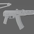 2.jpg Short folding Kalashnikov assault rifle, AKS-74U