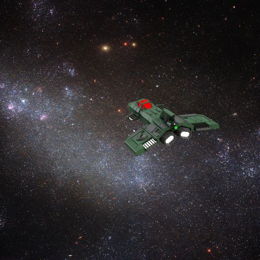 🛩️ Battletech - Transgressor Aerospace Fighter・Free STL File for 3D ...