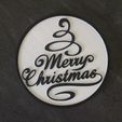 IMG_5165.jpg Datei STL 6 Coaster Christmas・Design für 3D-Drucker zum herunterladen