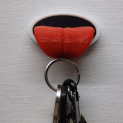 P3183390.JPG Free STL file Magnetic keychain・3D printing template to download
