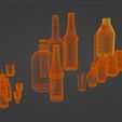 16.jpg Bottle 3D Model Collection
