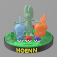 HOENN.png STARTER POKEMON HOENN - Initial Pokemones Hoenn